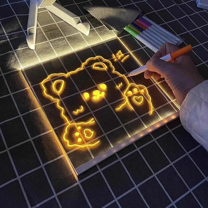 Glow Drawing Board for Kids
