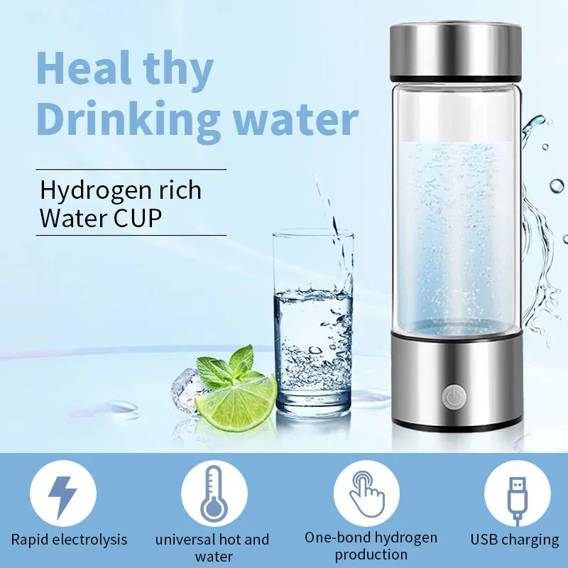 Hydrogen Water Bottle 420ml