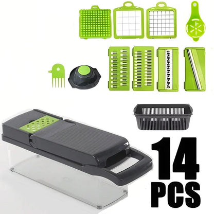 Multifunctional Vegetable Slicer - 14/16pcs