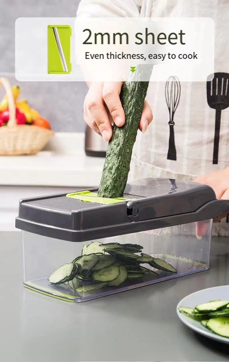 Multifunctional Vegetable Slicer - 14/16pcs