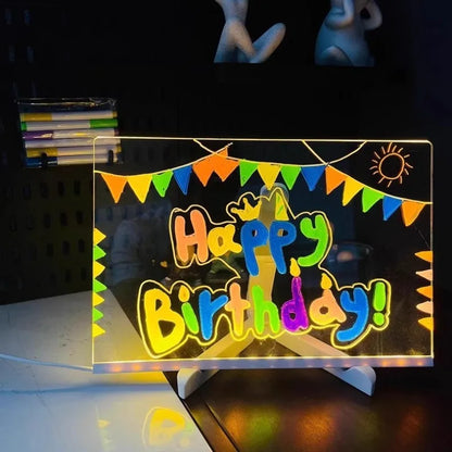Glow Drawing Board for Kids