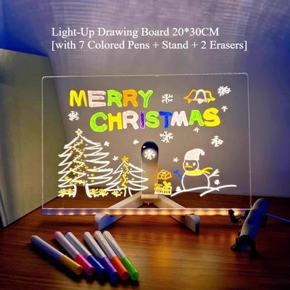 Glow Drawing Board for Kids