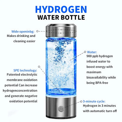 Hydrogen Water Bottle 420ml