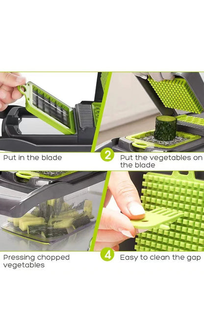 Multifunctional Vegetable Slicer - 14/16pcs