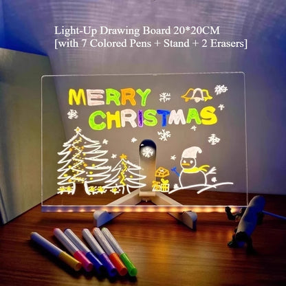 Glow Drawing Board for Kids