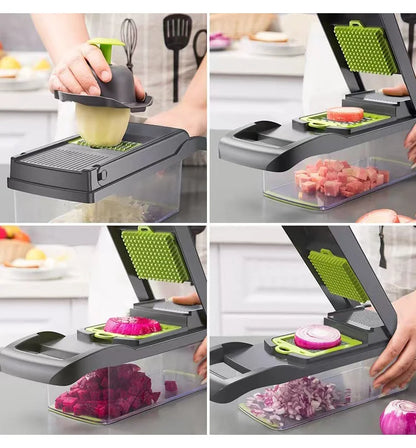 Multifunctional Vegetable Slicer - 14/16pcs