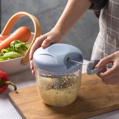 Manual Garlic & Veggie Chopper - 500/900ml