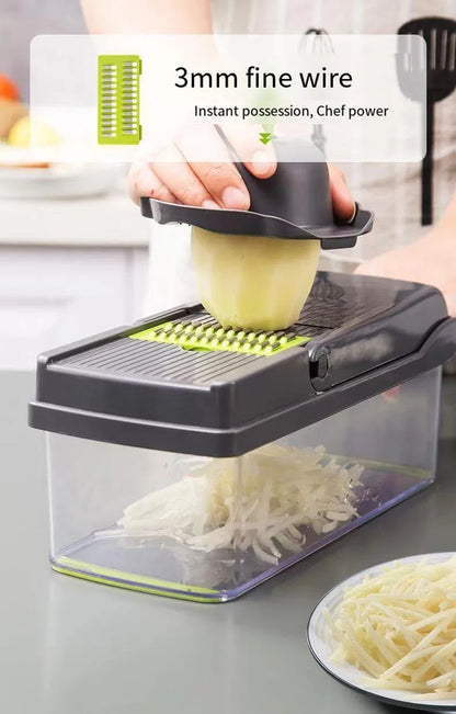 Multifunctional Vegetable Slicer - 14/16pcs